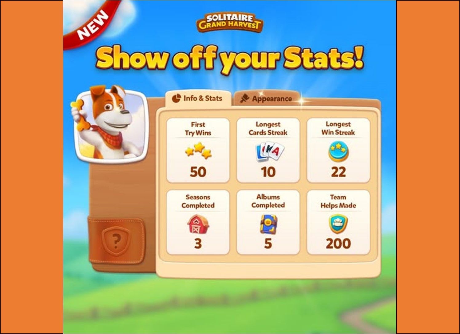 Solitaire - Grand Harvest profile screen update Feature Image
