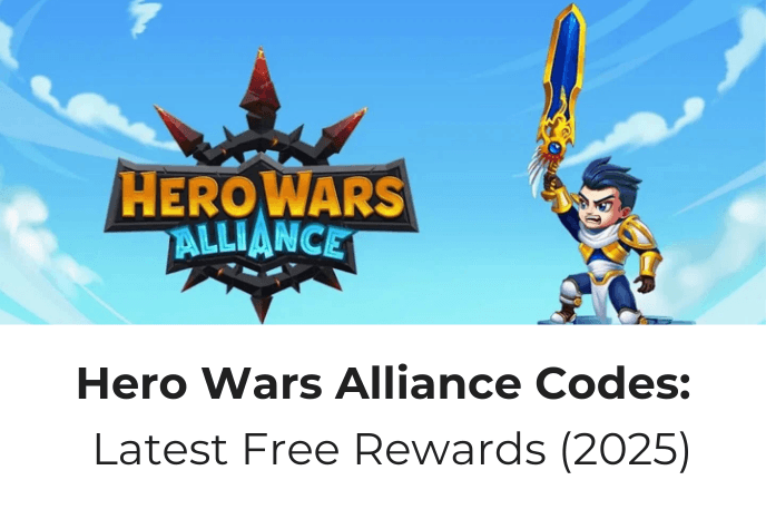 Hero Wars Alliance codes with main character