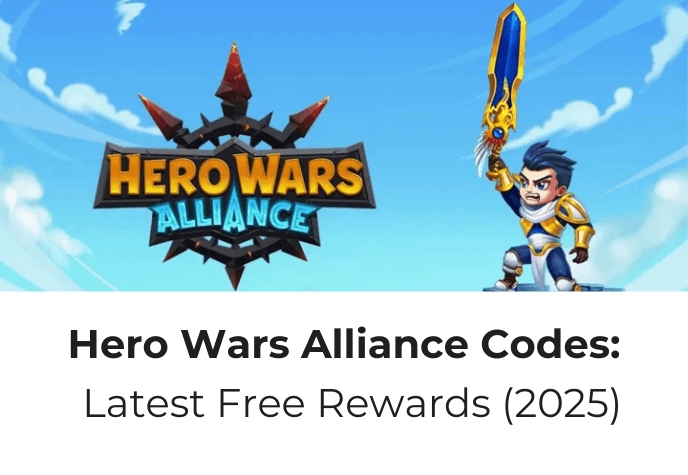 Hero Wars Alliance codes with main character