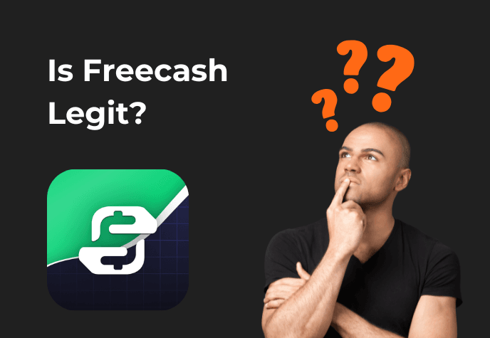 Image showing the text "Is Freecash legit?"