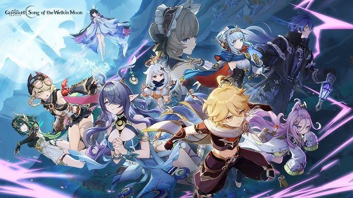 The official Luna I version art from Genshin Impact.
