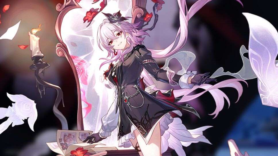 Evernight official splash art from Honkai Star Rail.