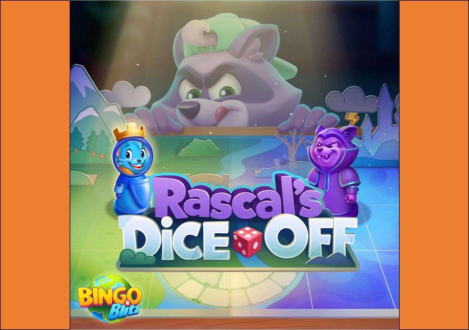 Bingo Blitz Rascal's Dice Off Feature Image