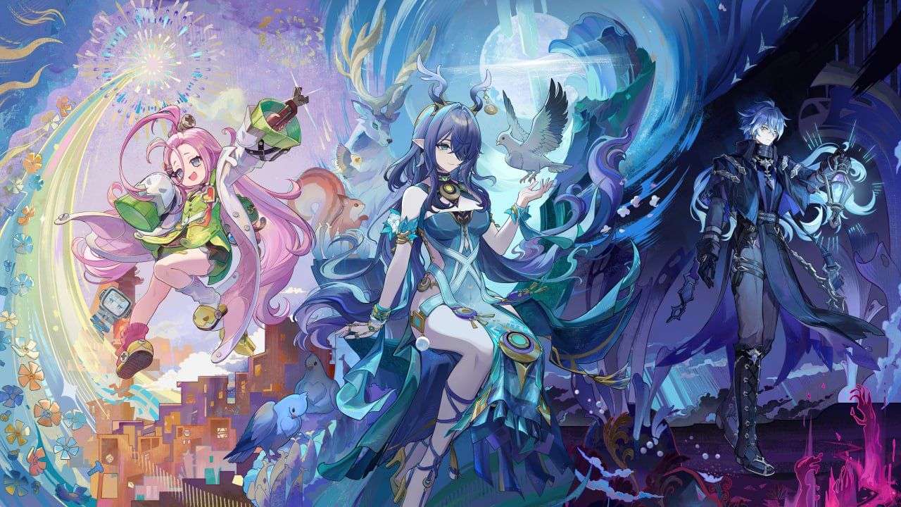 Lauma and Flins characters from the upcoming Genshin Impact Luna I.