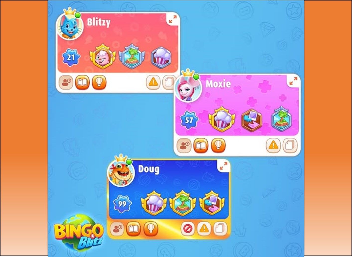 Bingo Blitz new profile redesign Feature Image