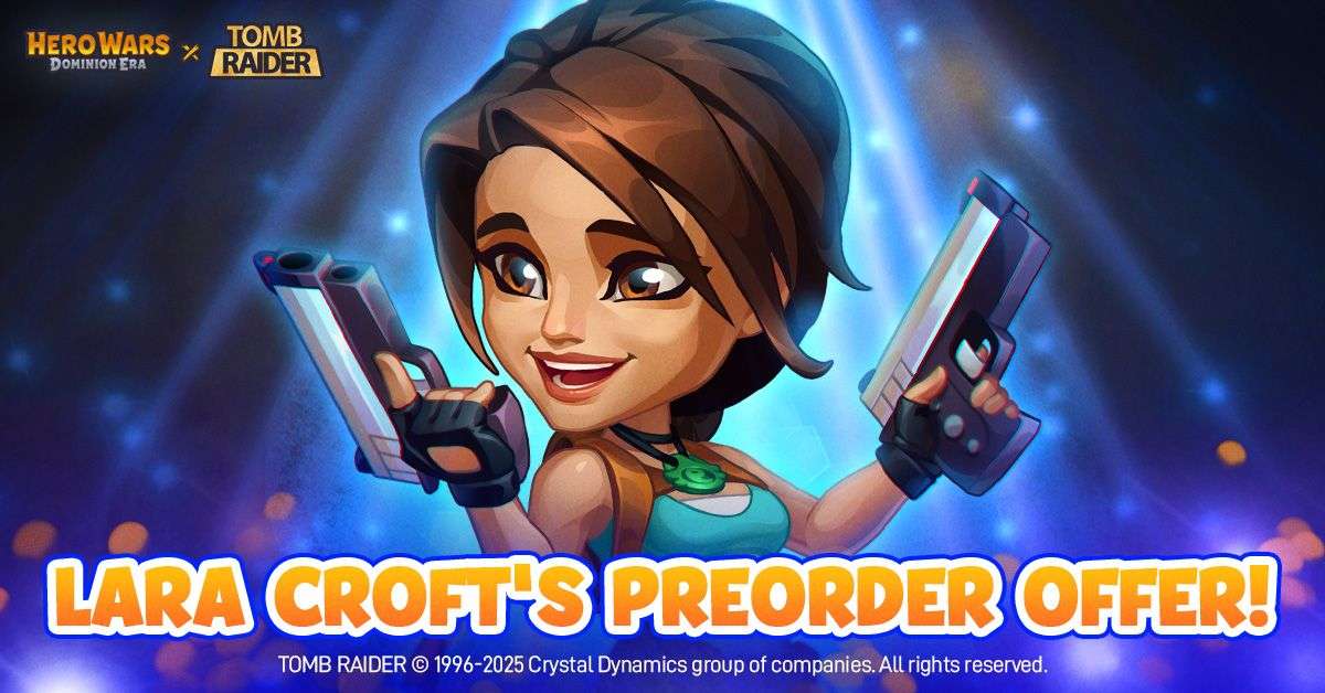 Hero Wars Dominion Era Lara Croft Event Feature Image