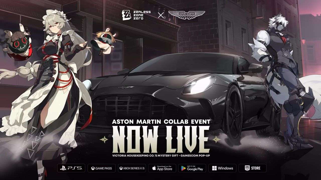 Zenless Zone Zero X Aston Martin Collab Feature Image