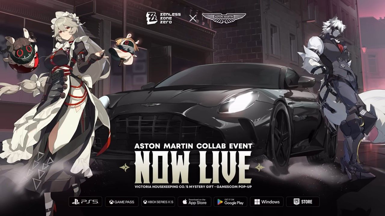 Zenless Zone Zero X Aston Martin Collab Feature Image
